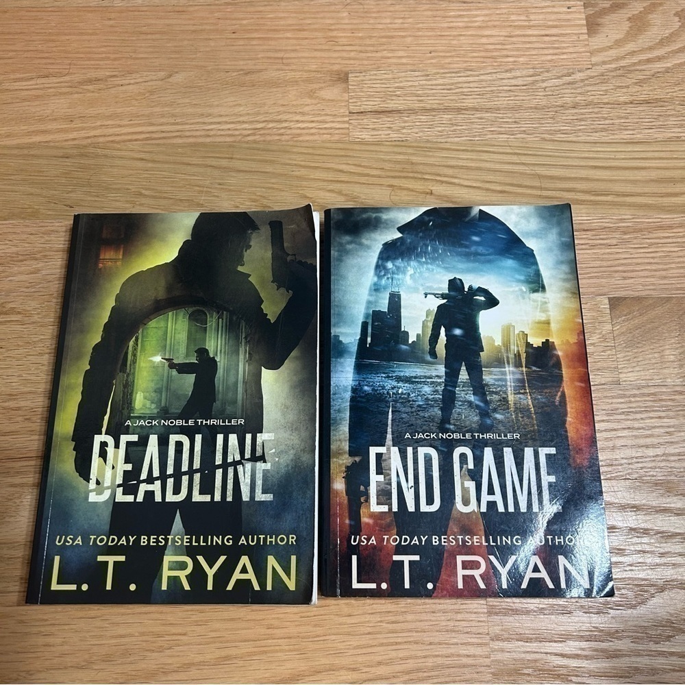 Jack Noble Thriller Book Bundle L.T. Ryan Lot Deadline End Game